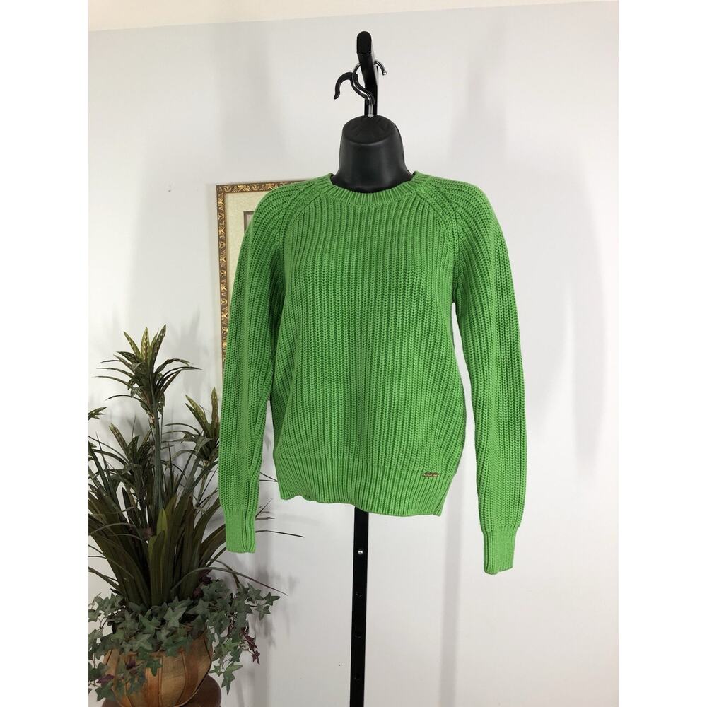 Michael Kors Vibrant Green Knit Top